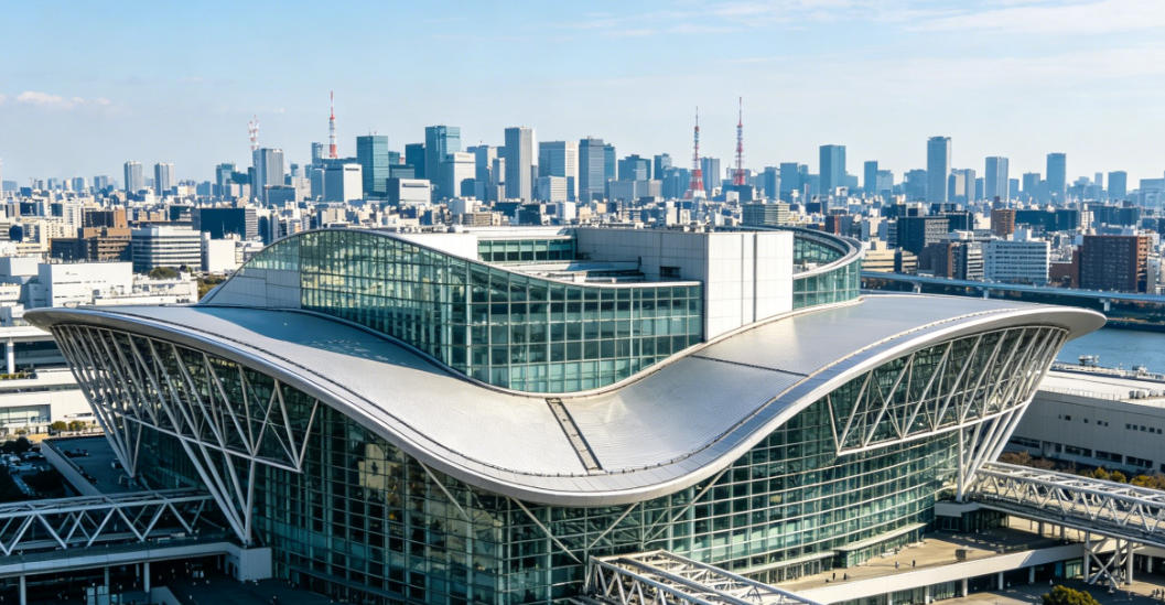 东京有明国际展览中心 Tokyo Big Sight 外观