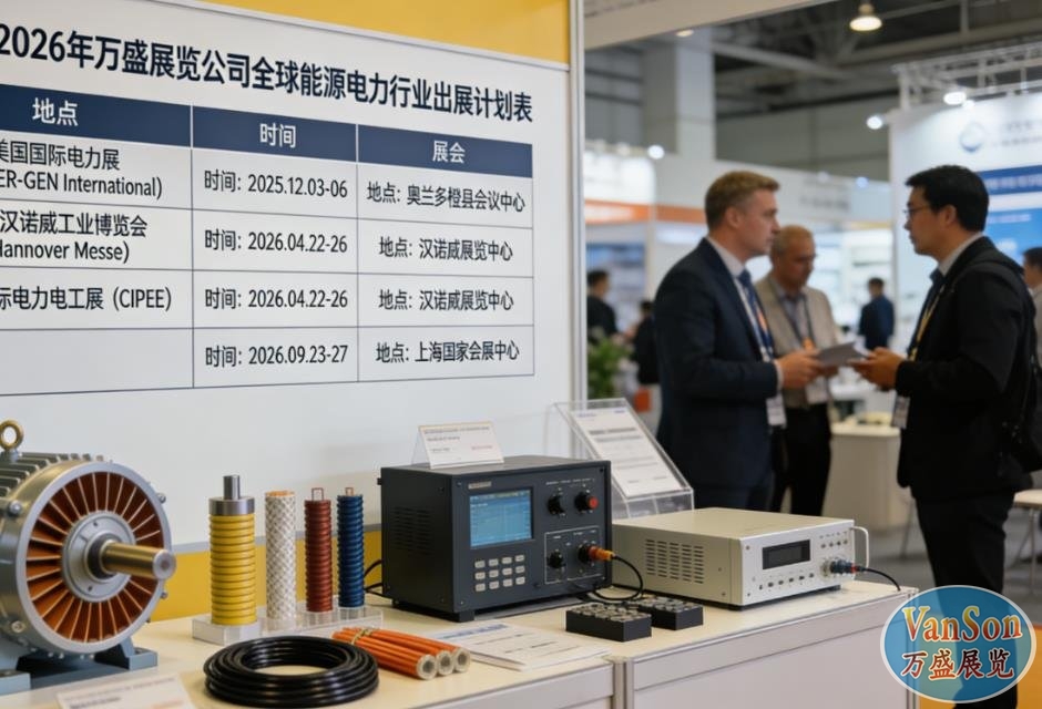 2025-2026年全球能源电力行业出展计划表