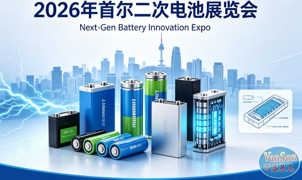 2026年首尔二次电池展览会：二次电池与IoT/AI融合应用的新高地